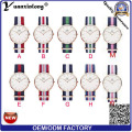 Yxl-490 Marca de lujo Relojes Mujeres Nato correa de nylon hombre reloj de pulsera de moda reloj deportivo China